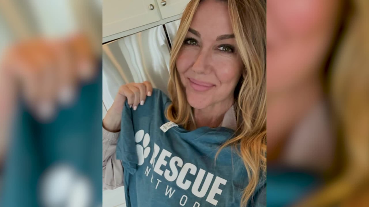 Be a Foster — a Rescue Network foster volunteer with a rescue dog (video still)